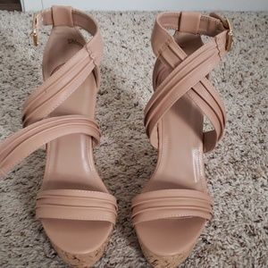 Nude Strappy Heels